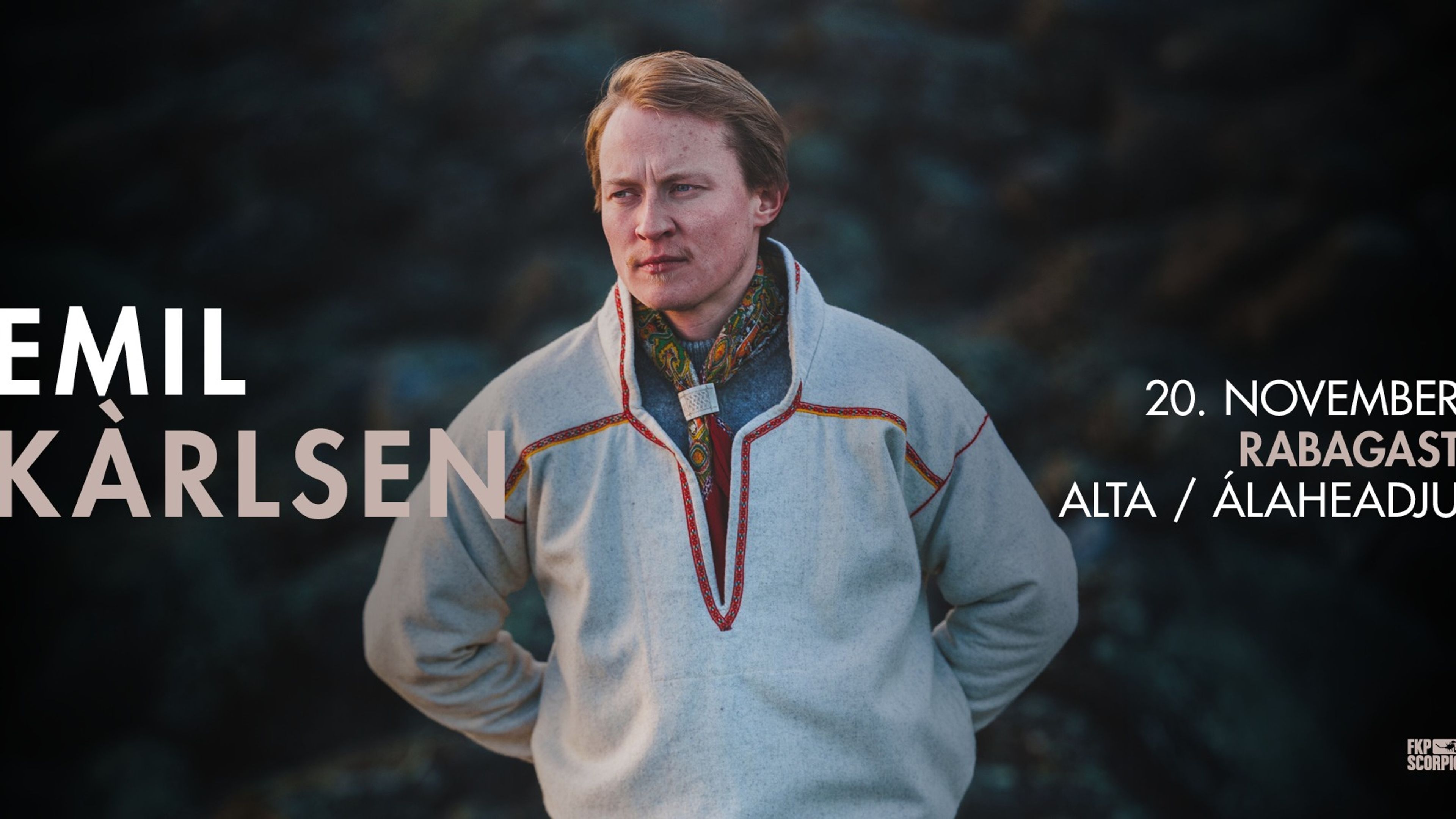 Promotional graphic for Emil Kárlsen // Rabagast, Alta