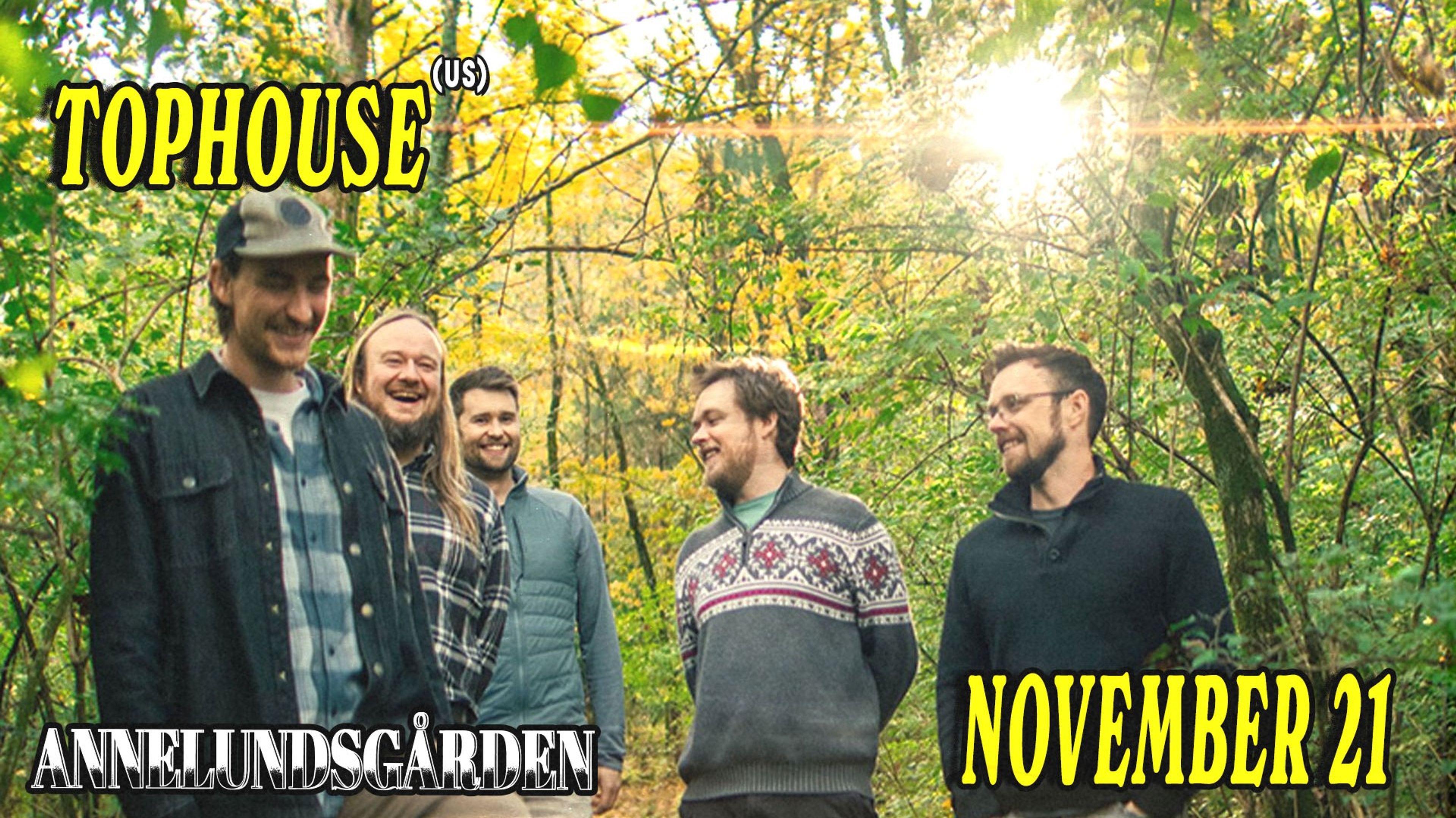 Promotional graphic for Tophouse (US) (Indoors)