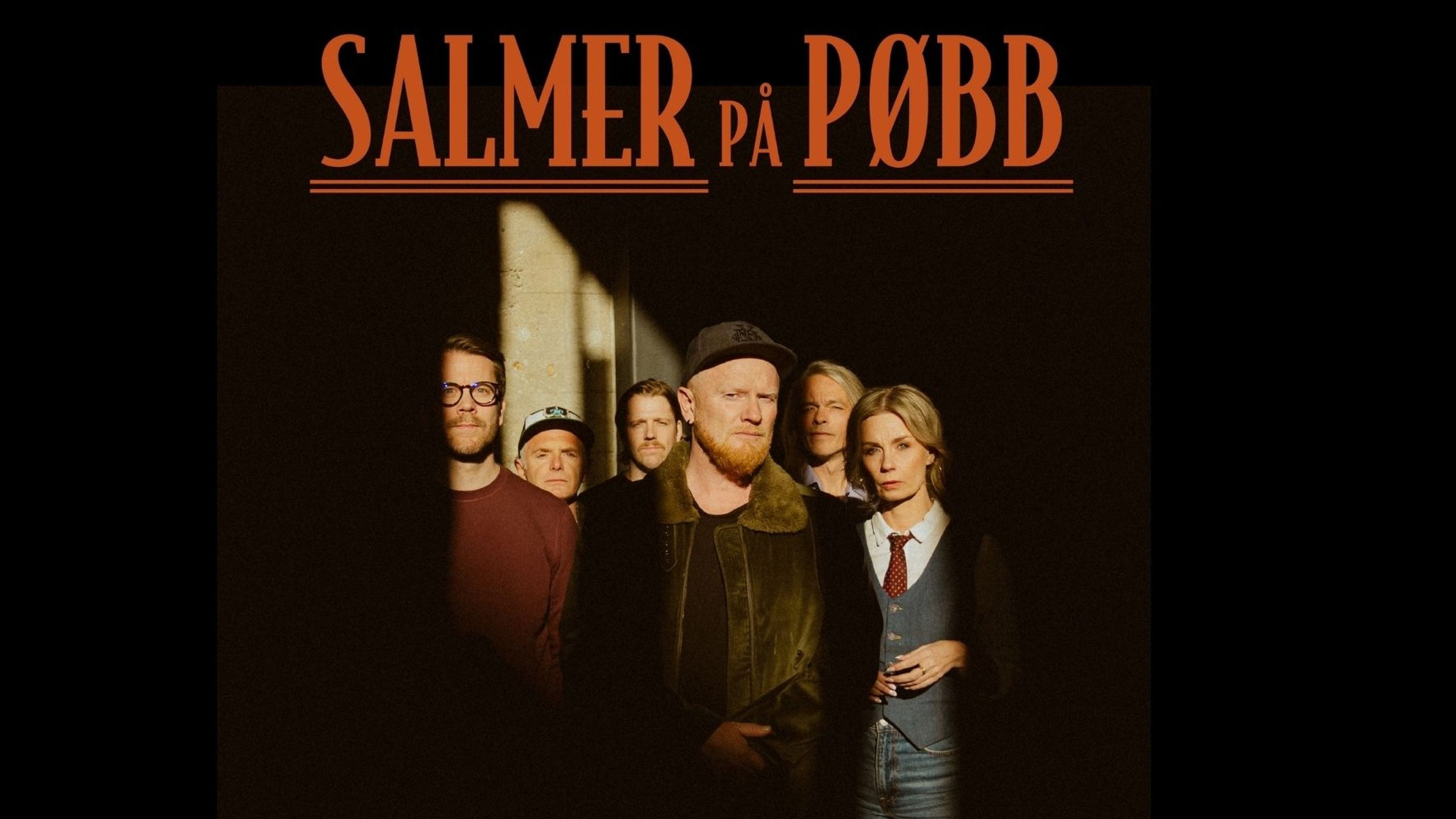 Promotional graphic for Salmer på Pøbb