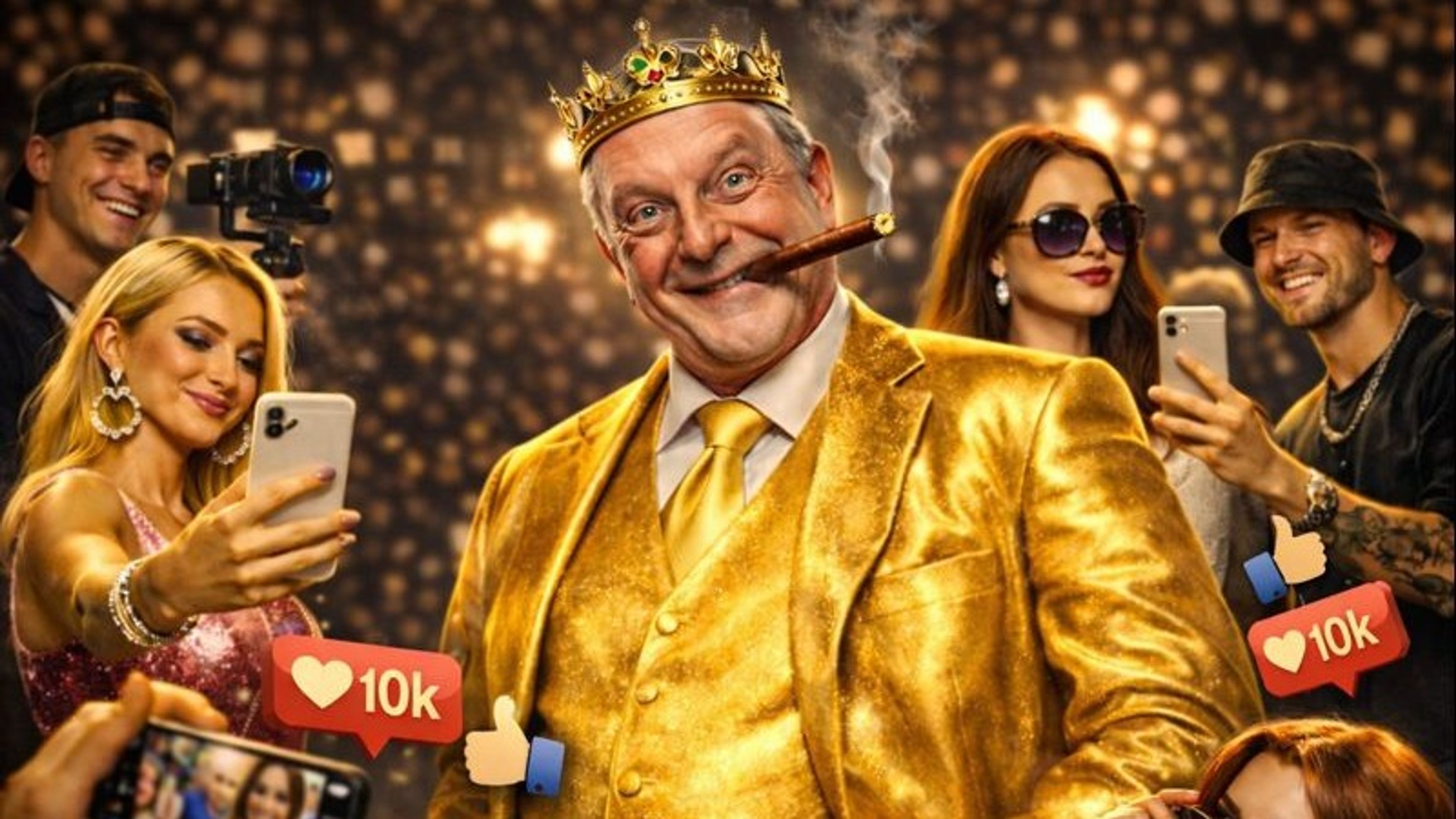 Promotional graphic for BARNESØNDAG // Keiserens kule klær