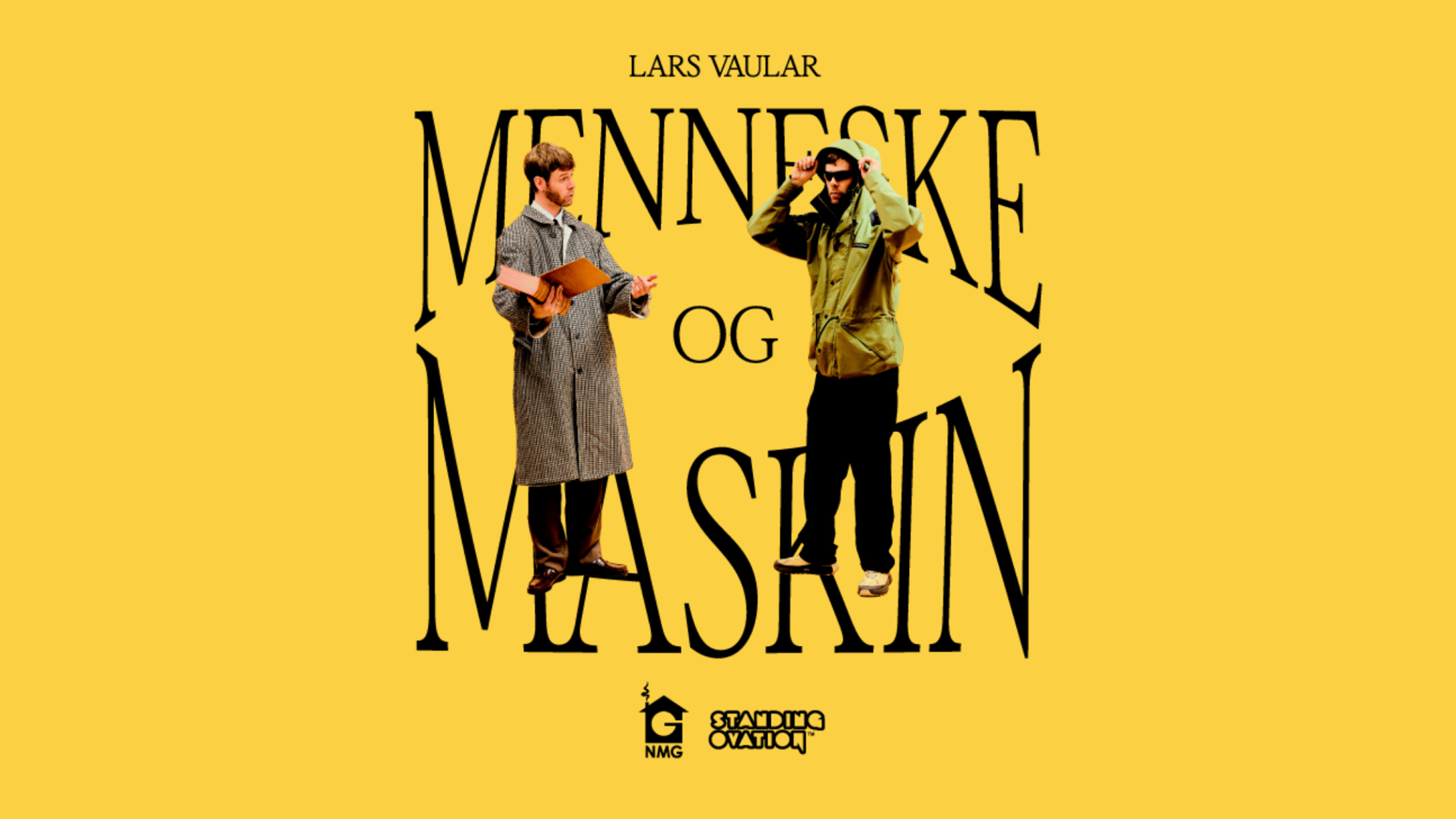 Promotiv grafikk for Lars Vaular