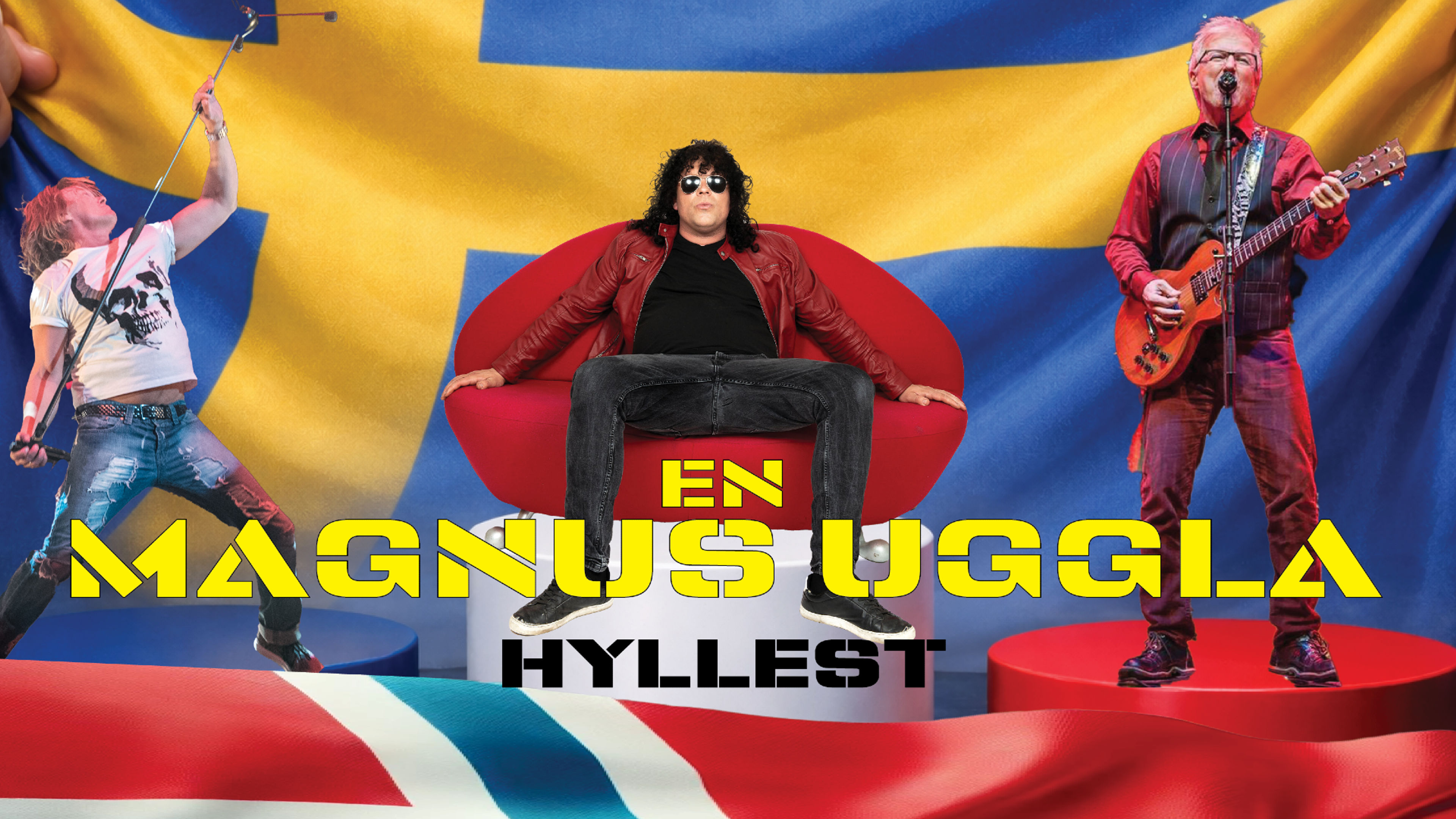 Promotiv grafikk for UTSOLGT: En Hyllest Til Magnus Uggla - Volum 2 