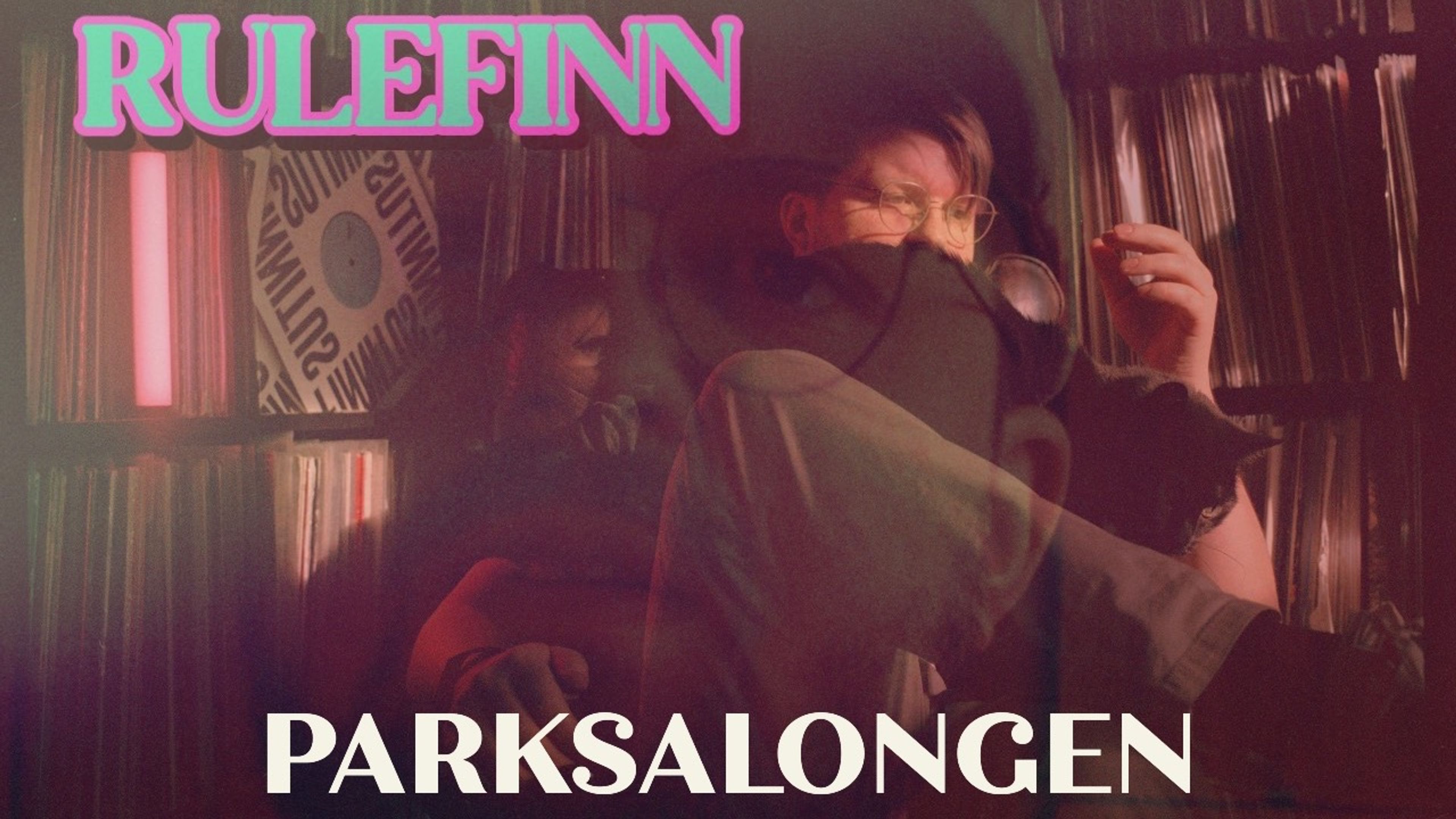 Promotional graphic for DJ Rulefinn // Parksalongen