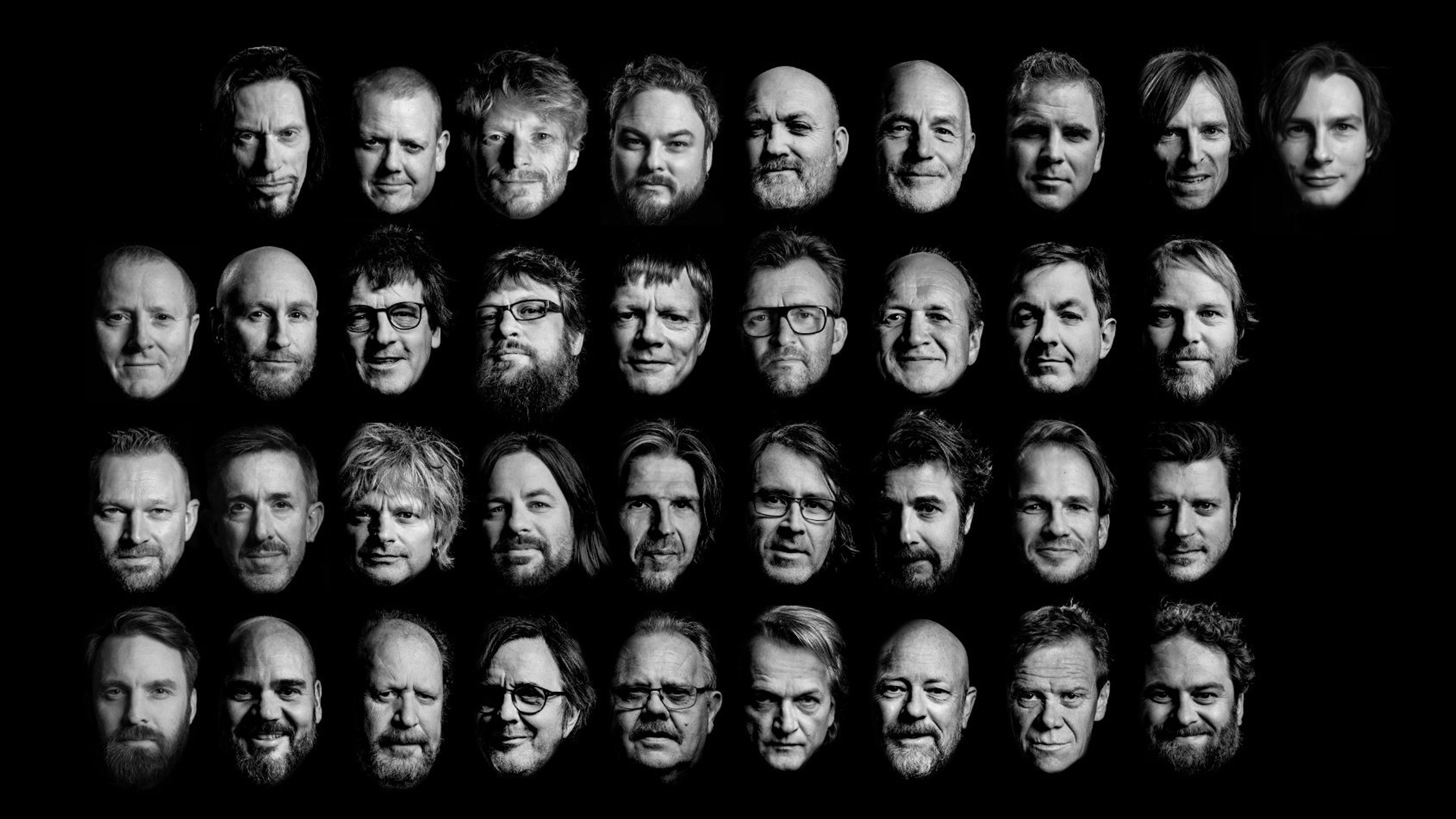 Promotional graphic for Mannskoret Husleiekonsert