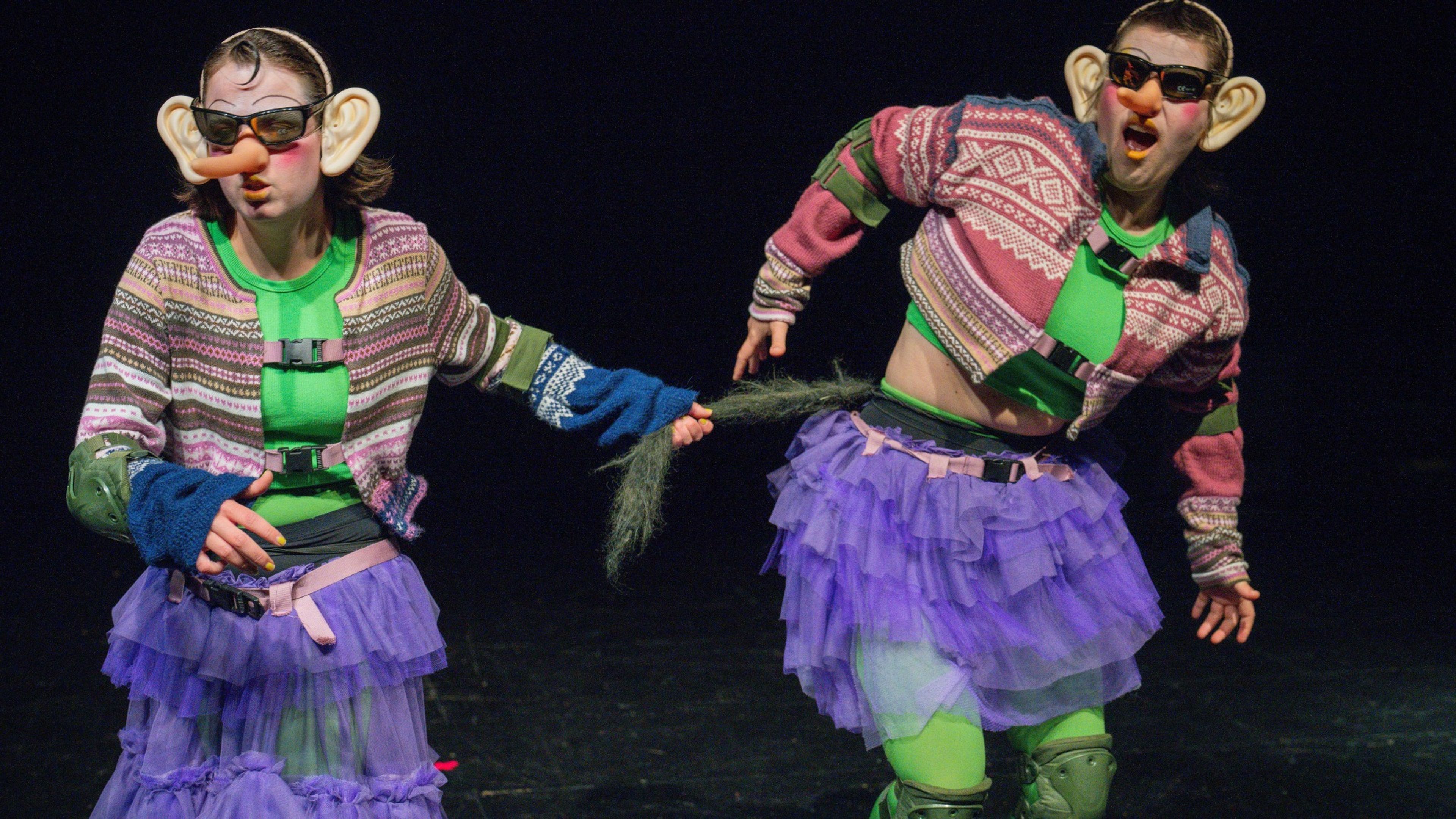 Promotional graphic for BARNESØNDAG // Rampetroll