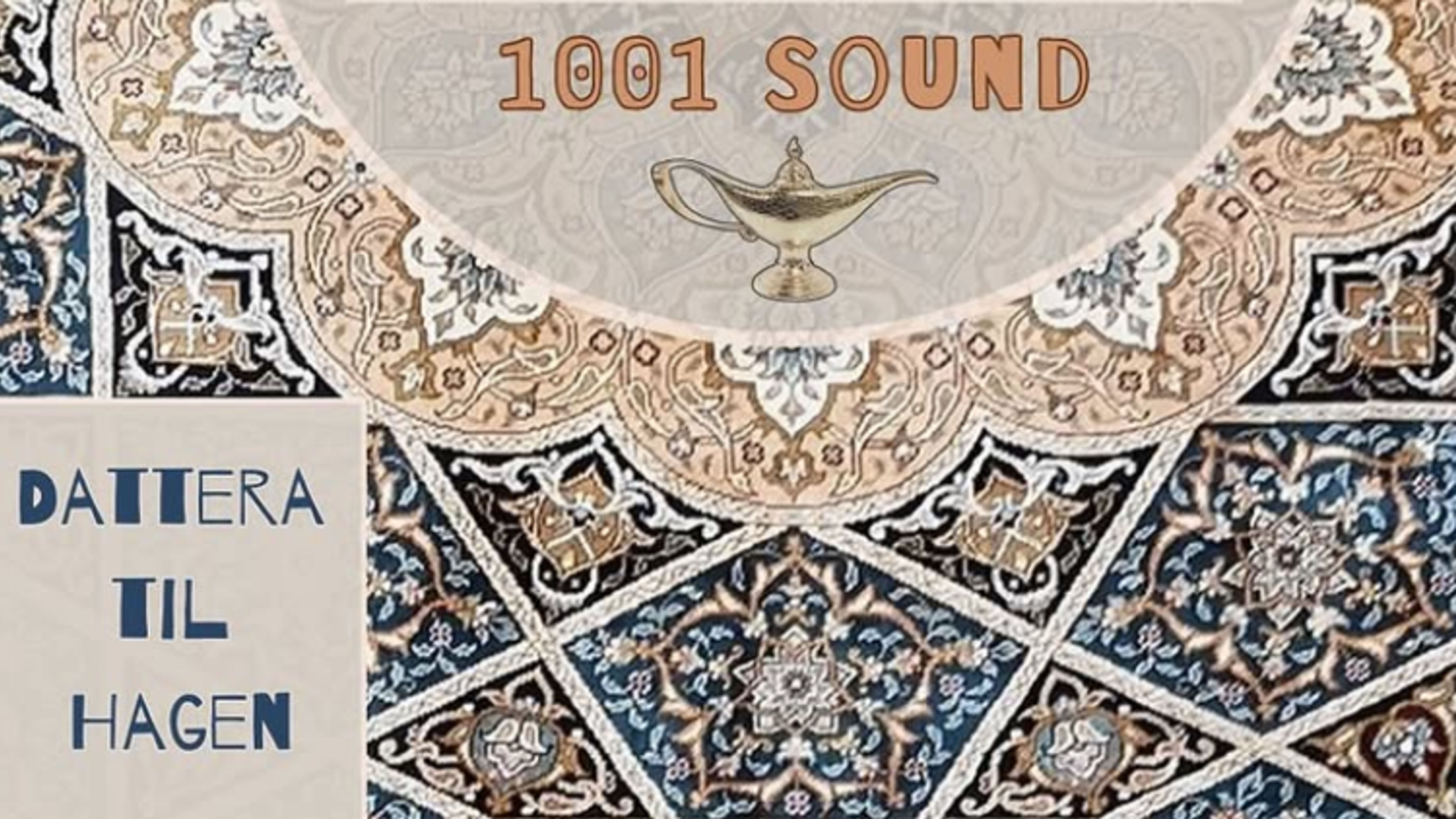 Promotional graphic for 1001 Sound - 1 YEAR ANNIVERSARY