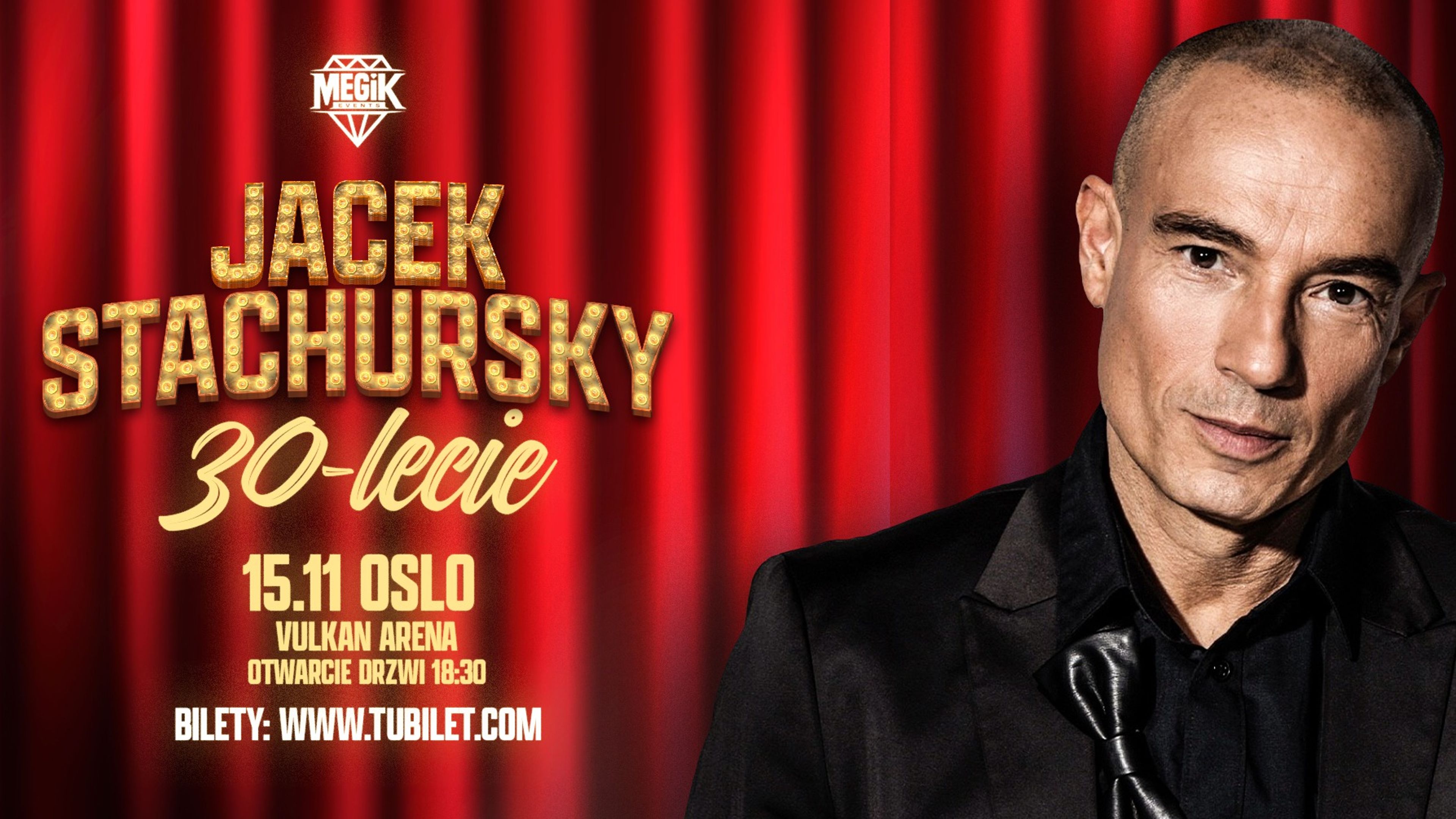 Promotiv grafikk for Jacek Stachursky