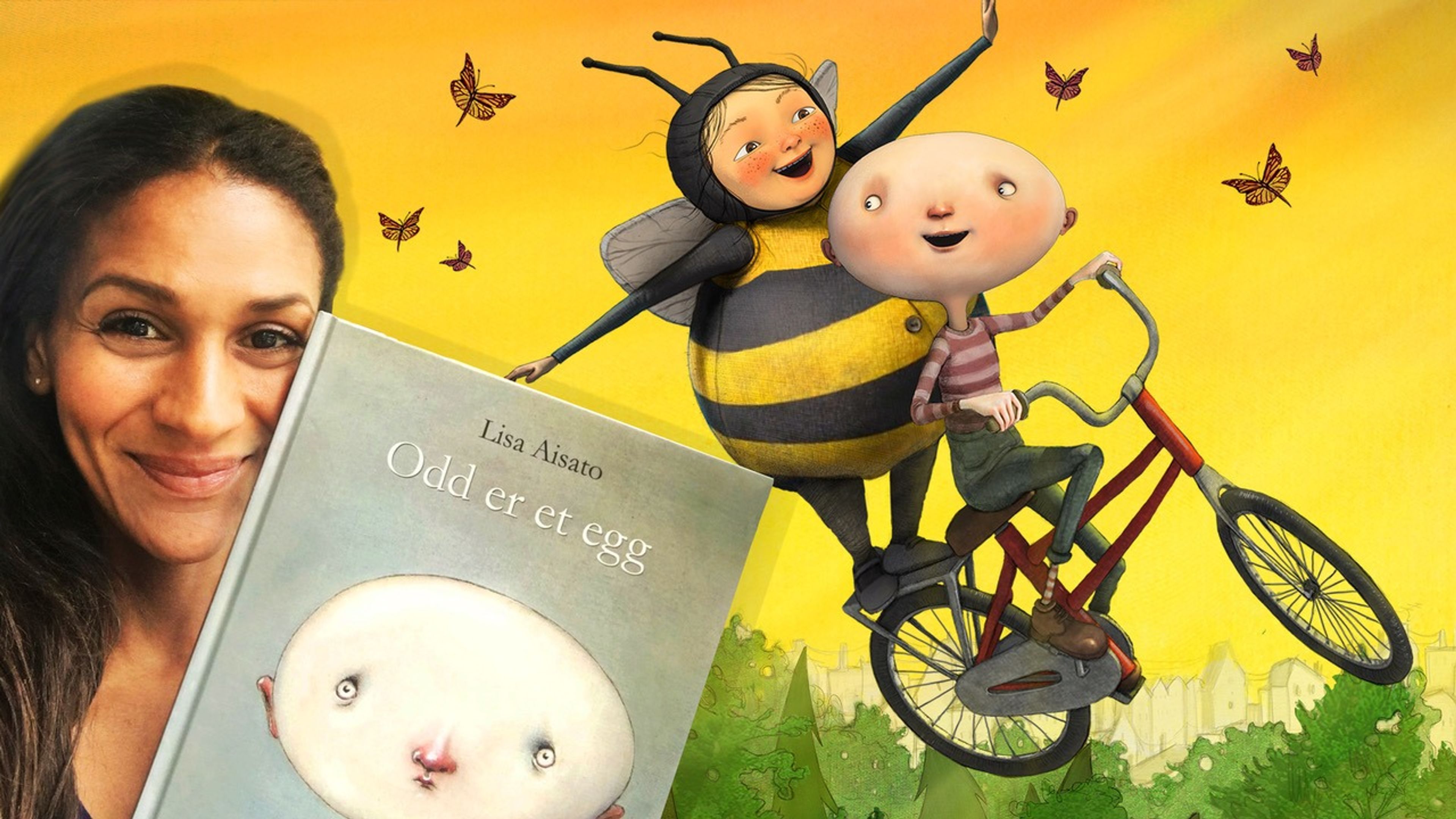 Promotional graphic for Barnesøndag: Da Odd ble levende - forestilling og filmvisning for barn og voksne
