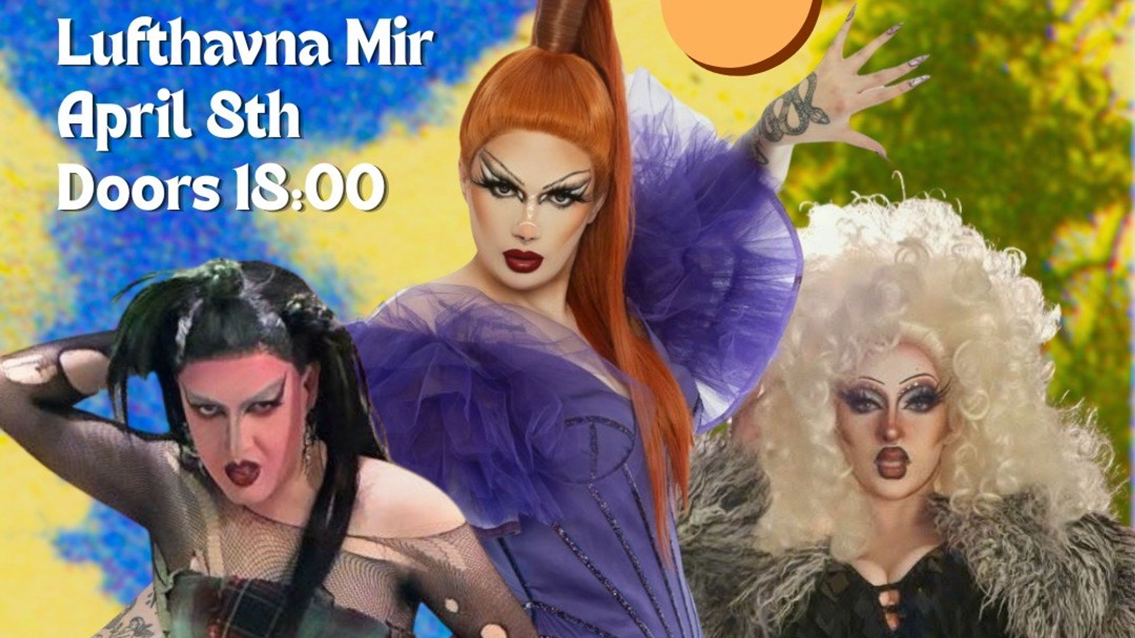 Promotional graphic for DRAG-BINGO @MIR