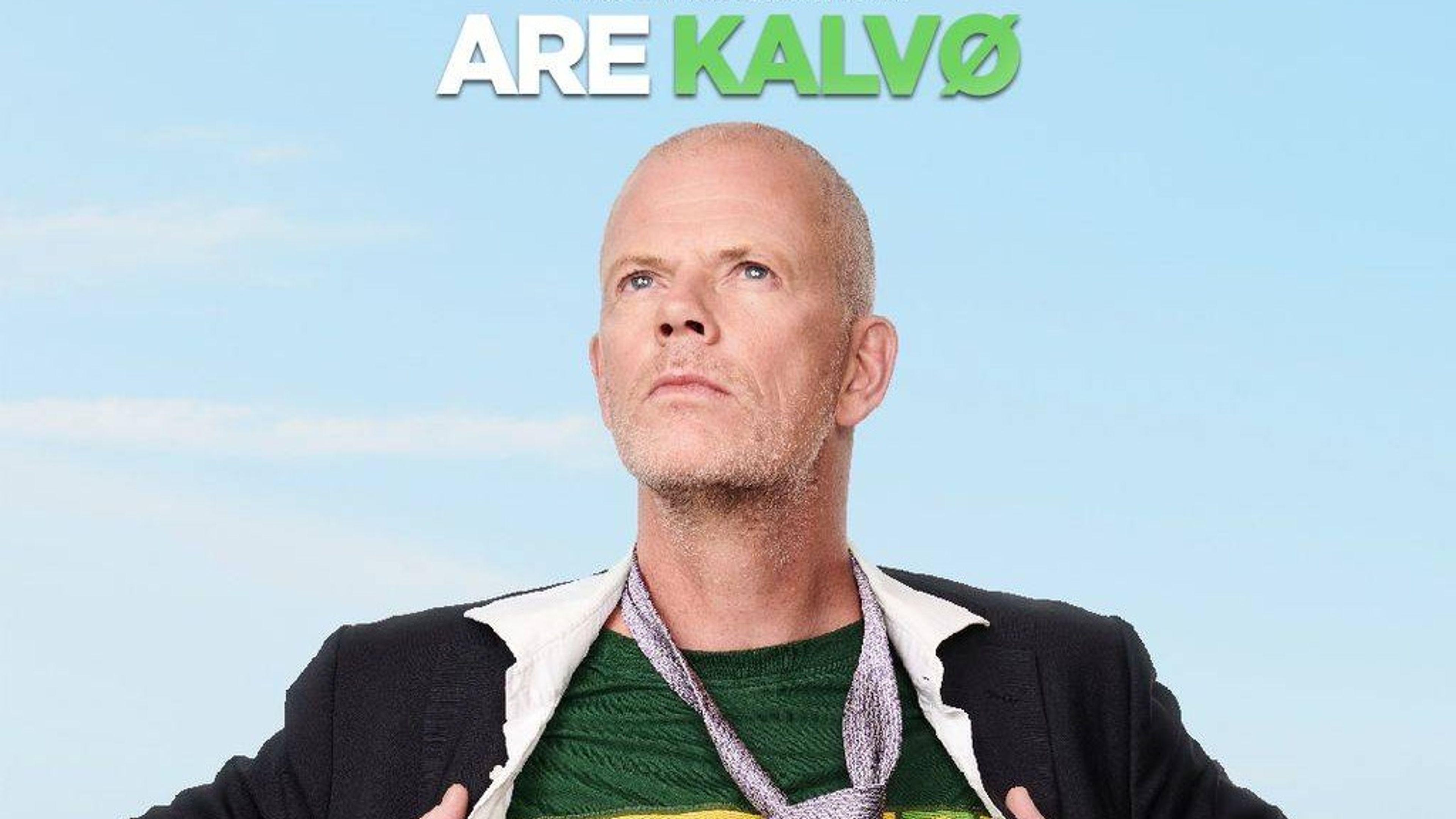 Promotional graphic for Are Kalvø - Berre bønder lengtar heim