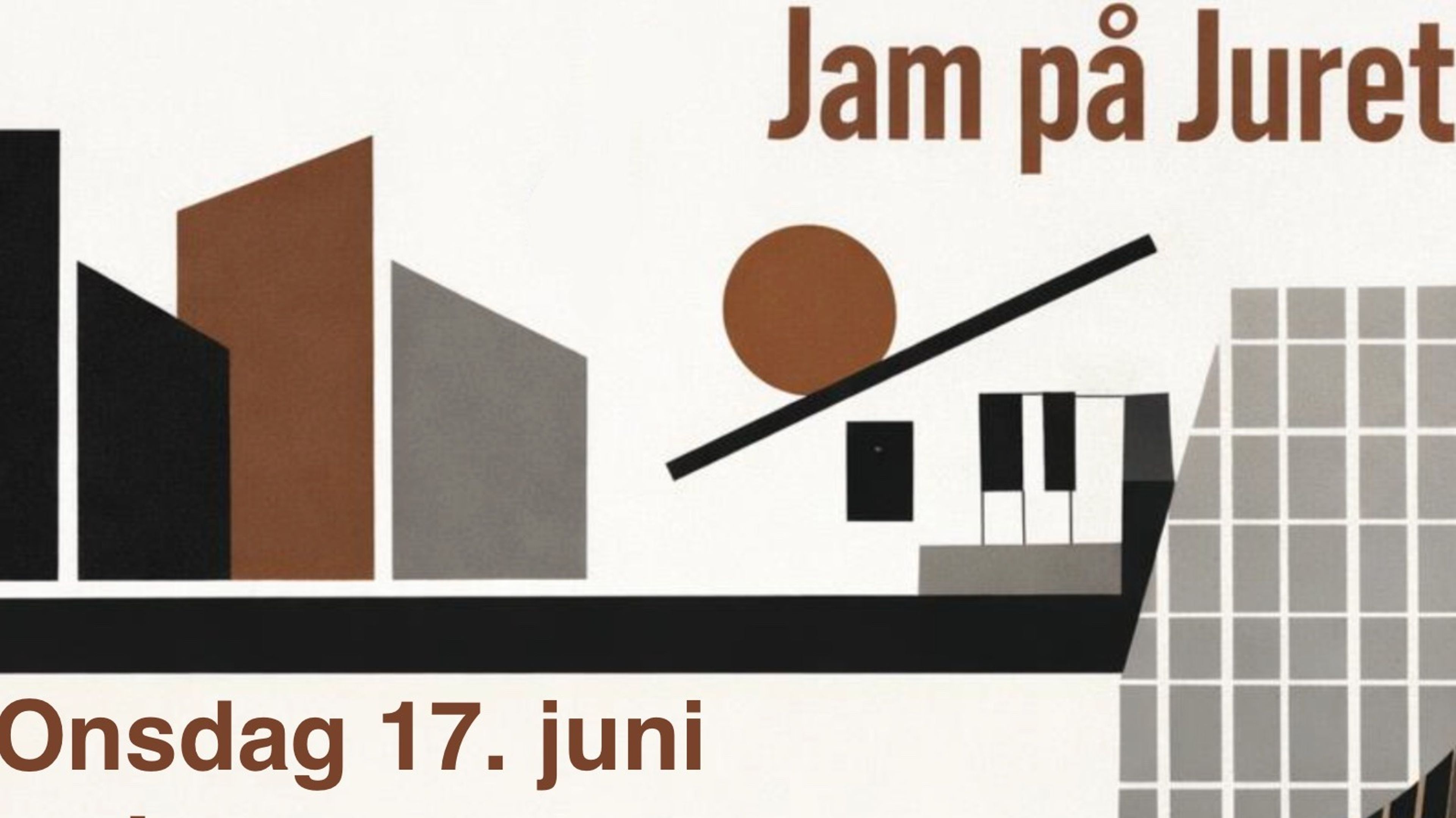 Promotional graphic for Jam på Juret // wa!