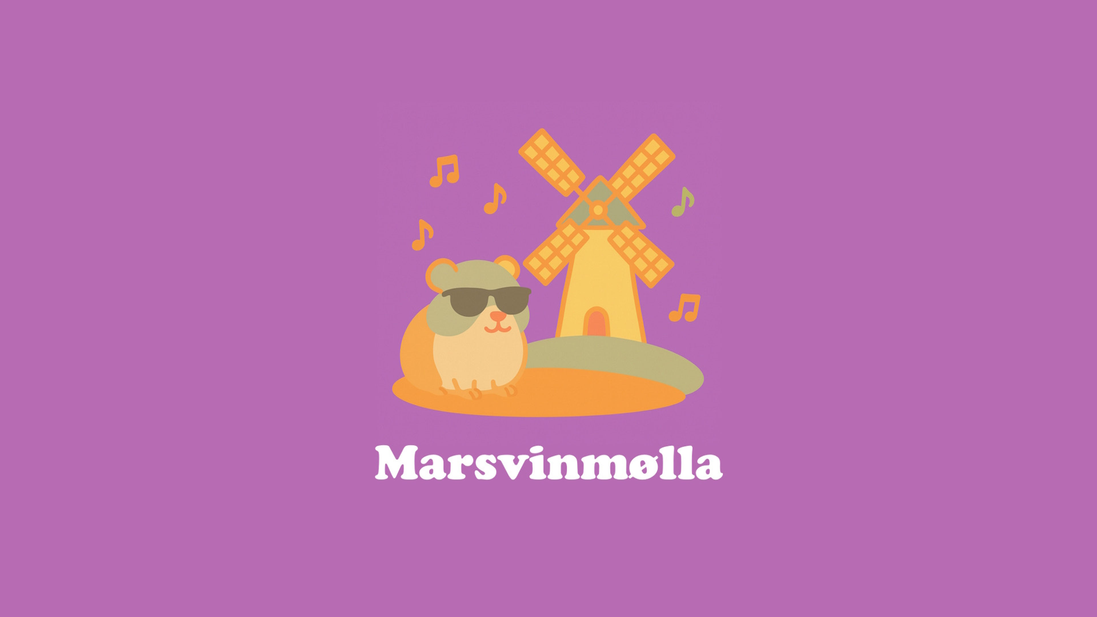 Promotional graphic for MARSVINMØLLA -Live band mm  