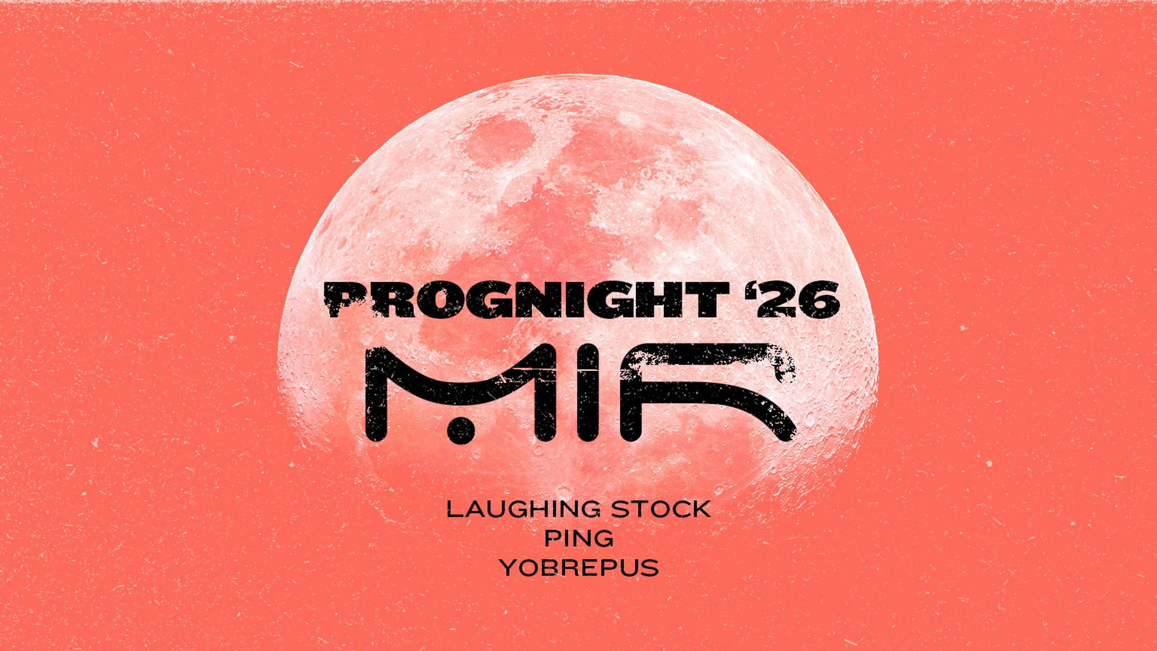 Promotional graphic for Prognight '26