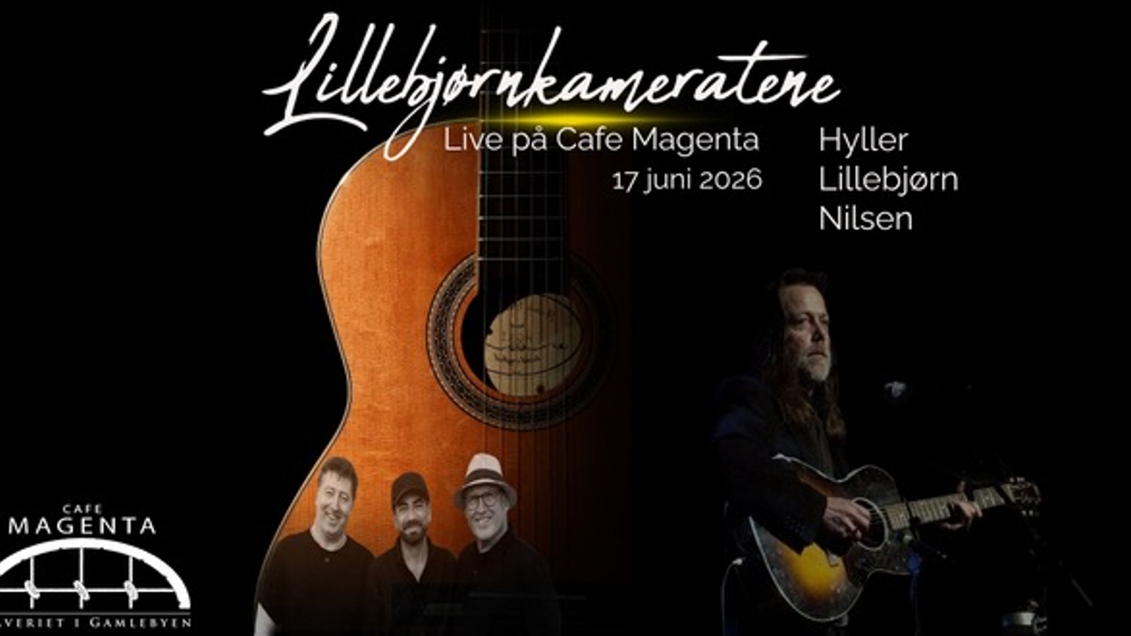 Promotional graphic for Lillebjørnkameratene