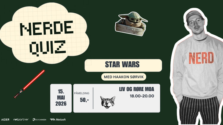 Nerde Quiz – Star Wars // Metizport hos Liv & Røre Moa