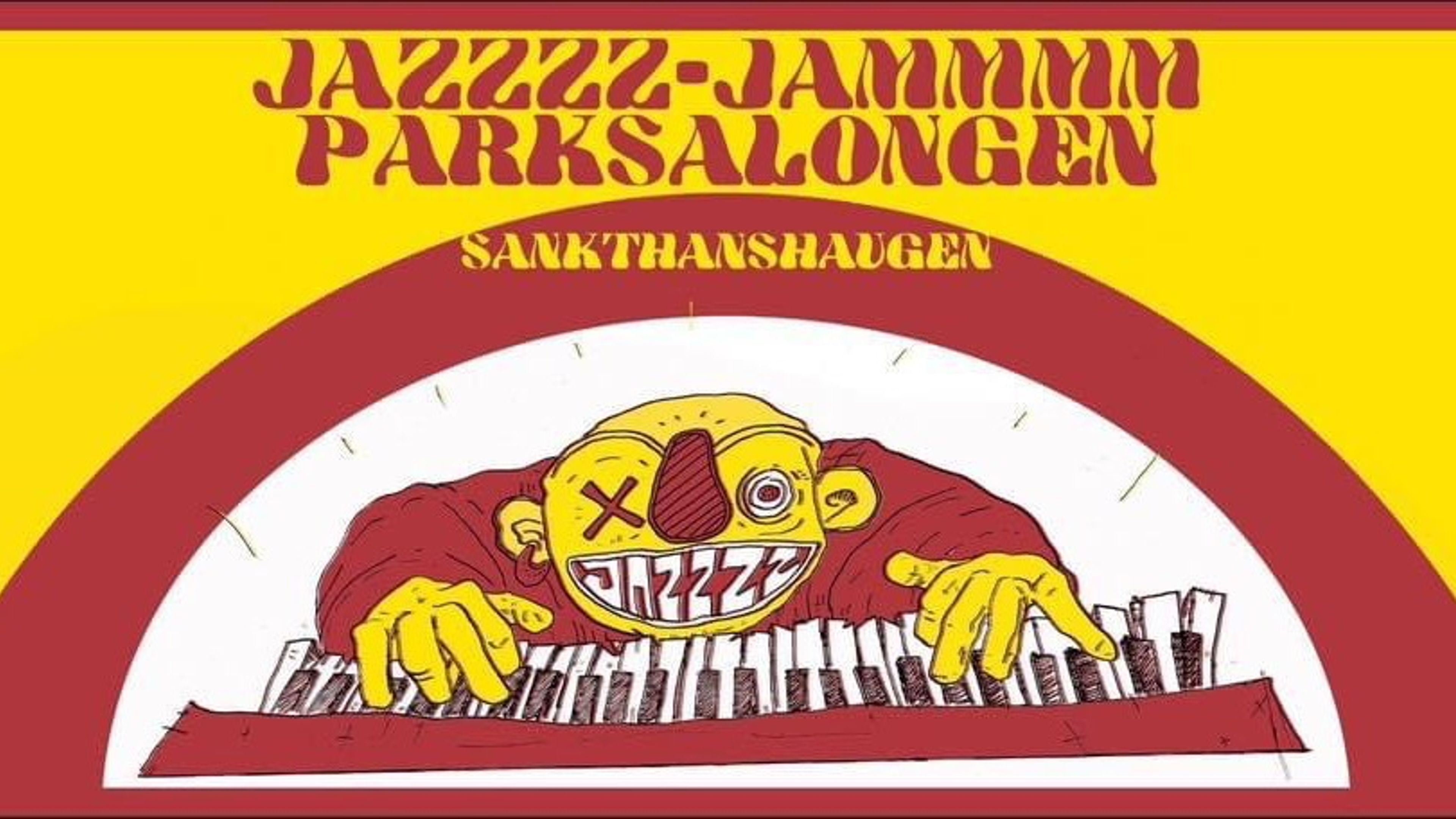 Promotional graphic for Jazzjam på Parksalongen