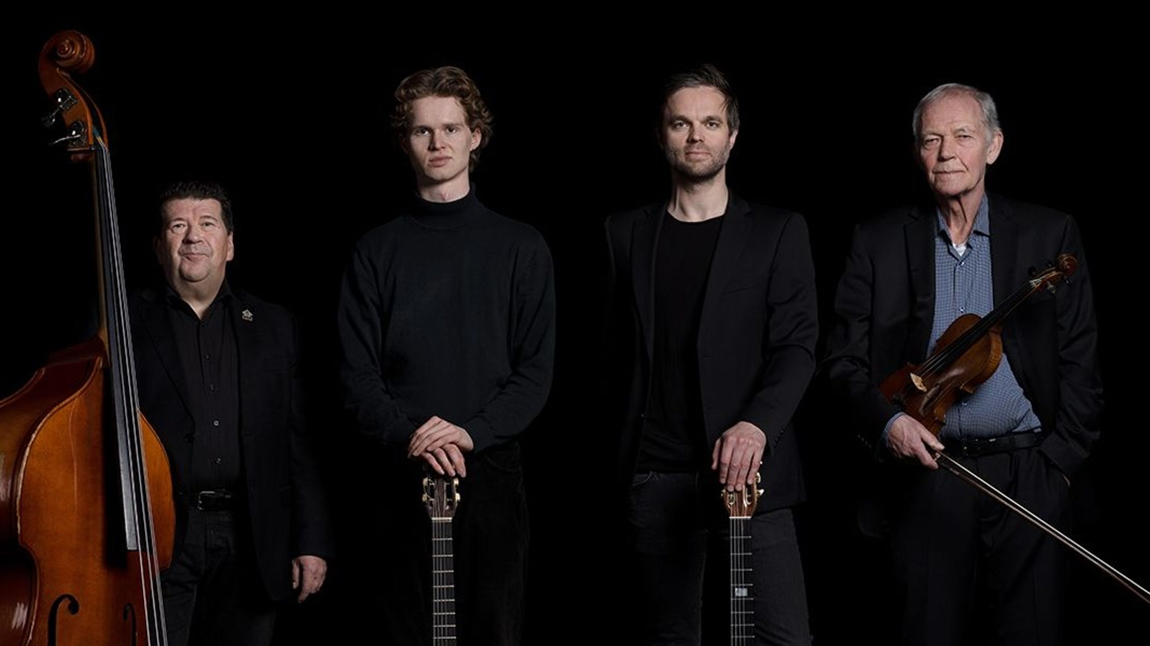 Promotional graphic for Oslo Jazzfestival: Hot Club de Norvège feat. Ola Kvernberg
